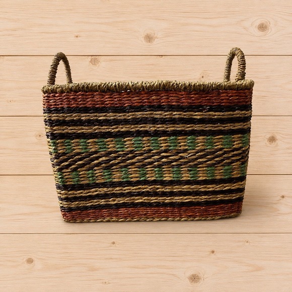 Ashland Other - Handwoven Natural Seagrass Storage Basket[K]